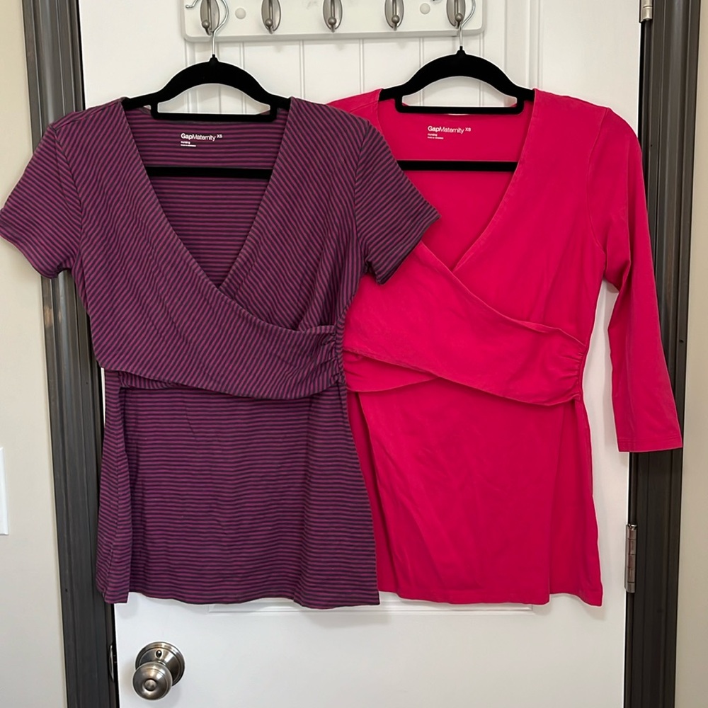 Gap Maternity/Nursing Shirts